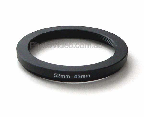 Step Down Ring 52-43mm