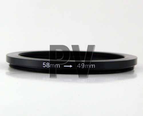 Step Down Ring 58-49mm