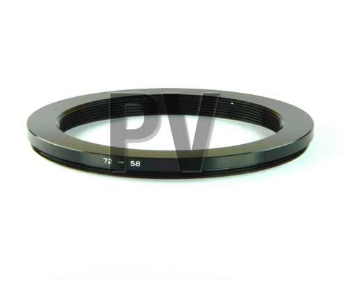 Step Down Ring 72-58mm