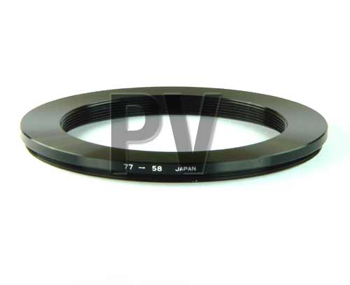 Step Down Ring 77-58mm