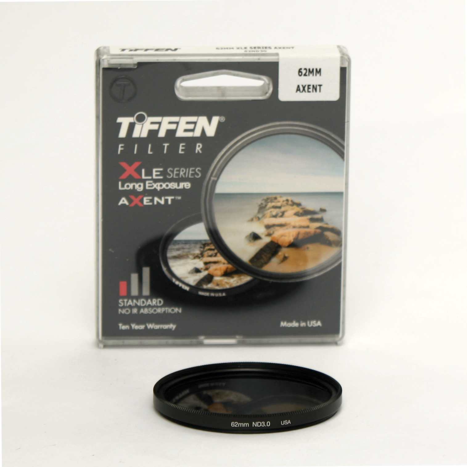 Tiffen 62MM Neutral Density (Axent) 3.0 (10 Stop) Filter