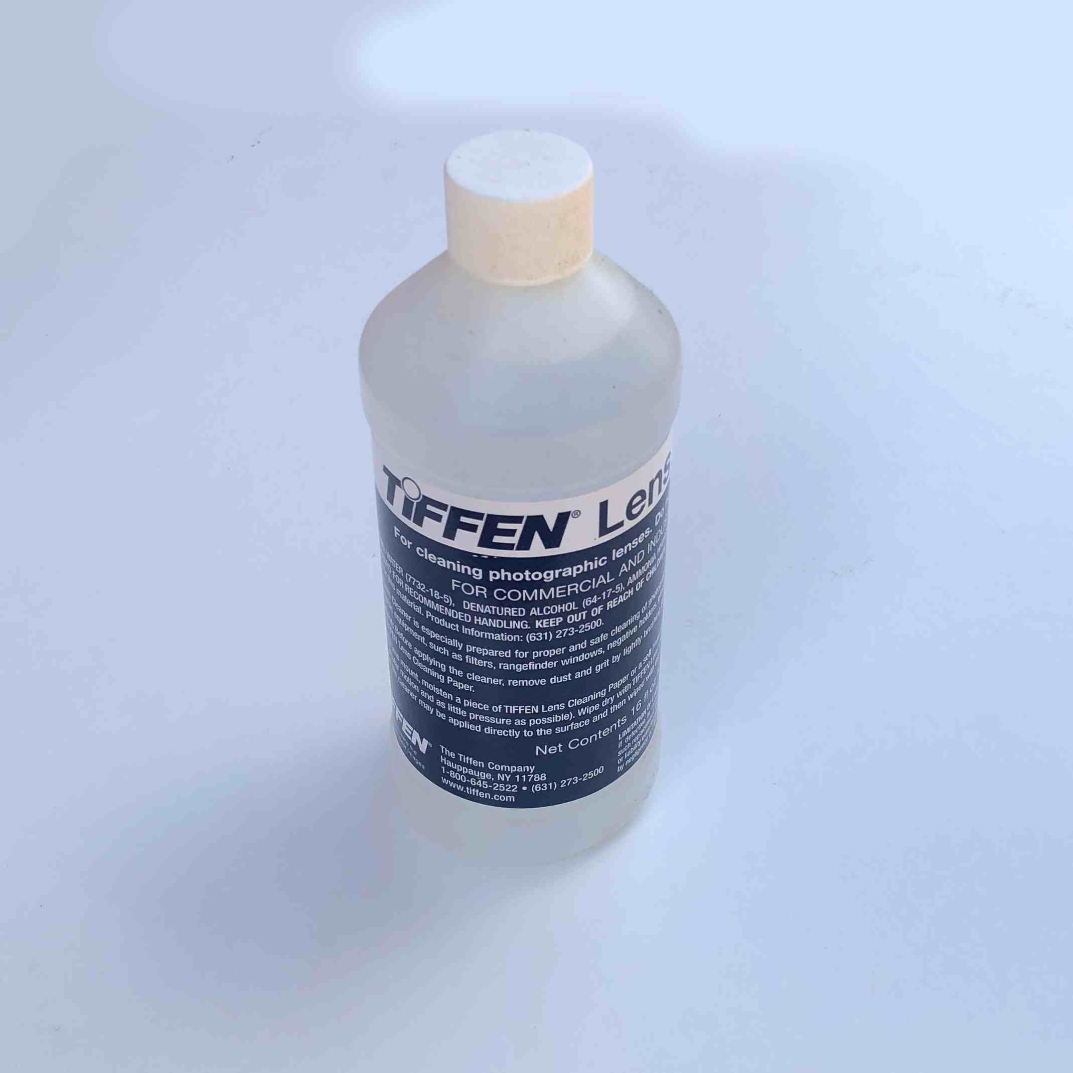 Cleaning Fluid - Tiffen Lens/Optical 16oz  437ml